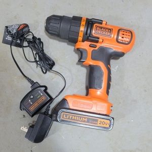 Black & Decker 20 volt drill